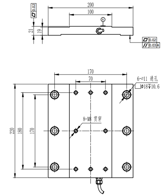 安裝尺寸